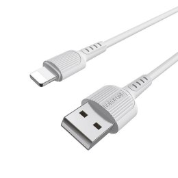 Kabel 2A 1m USB-Lightning Borofone BX16 biały