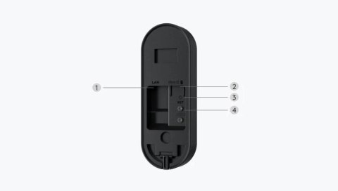 Reolink bezprzewodowy wideo dzwonek D340W Wi-Fi 5MPx