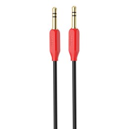 Kabel AUX 1m minijack 3,5mm - minijack 3,5mm Hoco UPA11 czerwony