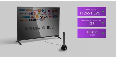 Antena magnetyczna DVB-T2 Spacetronik Hook