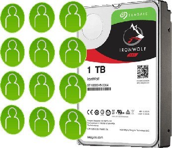 DYSK SEAGATE IronWolf ST1000VN002 1TB RECERTYFIKOWANY