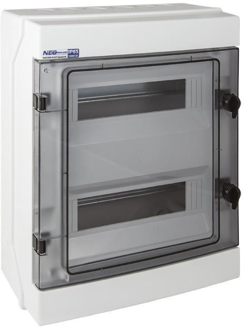 Rozdzielnica hermetyczna modułowa (500V AC, 1000V DC) 2x12 natynkowa (N+PE) IP65 RH-24 ELEKTRO-PLAST