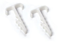 UCHWYT DO PRZEWODÓW PŁASKICH, PODWÓJNY UWT-1 (100szt.)