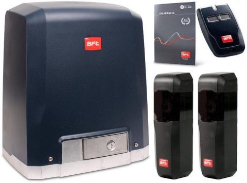 Zestaw BFT DEIMOS AC A600 KIT PL do 600kg bram przesuwnych
