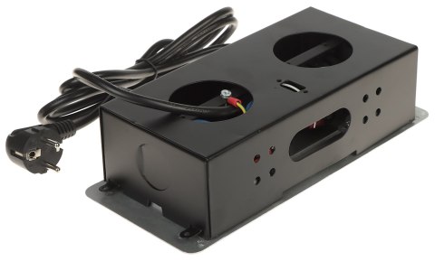 LISTWA ZASILAJĄCA MEBLOWA FPS-3S/CABLE (3 GNIAZDA)
