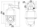 KAMERA IP SZYBKOOBROTOWA ZEWNĘTRZNA IPC6312LR-AX4W-VG Wi-Fi, - 1080p 2.8 ... 12 mm UNIVIEW