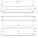 PANEL DYSTRYBUCJI NAPIĘĆ VDP19-3U-B STALFLEX