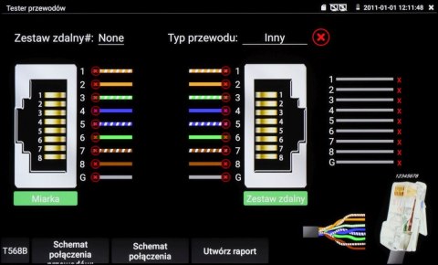 REFLEKTOMETR OPTYCZNY (OTDR) Z TESTEREM CCTV CS-R3-50H DELTA TESTER