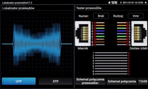 REFLEKTOMETR OPTYCZNY (OTDR) Z TESTEREM CCTV CS-R3-50H DELTA TESTER