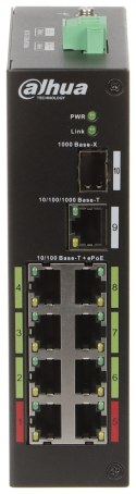 SWITCH PRZEMYSŁOWY POE/EPOE LR2110-8ET-120-V2 8-PORTOWY + 1X UPLINK + DAHUA