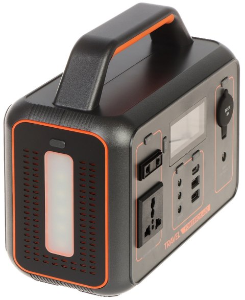 PRZENOŚNA STACJA ZASILANIA TRAVEL-POWERBOX-OPTI-600 230 Wh 300 W VOLT Polska