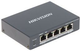 SWITCH POE DS-3E0505HP-E 4-PORTOWY + 1X UPLINK Hikvision