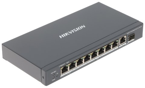 SWITCH POE DS-3E0510HP-E 8-PORTOWY + 1X UPLINK + 1X SFP Hikvision