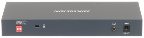 SWITCH POE DS-3E0510HP-E 8-PORTOWY + 1X UPLINK + 1X SFP Hikvision
