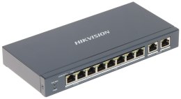 SWITCH POE DS-3E1310HP-EI 8-PORTOWY + 2X UPLINK Hikvision
