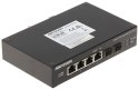 SWITCH POE DS-3T0506HP-E/HS 4-PORTOWY + 2X SFP Hikvision