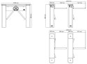 BRAMKA OBROTOWA NISKA TRIPOD DS-K3G501SX-R/M-DM55 Hikvision