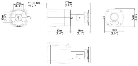 KAMERA IP IPC2122LB-AF28WK-G Wi-Fi - 1080p 2.8 mm UNIVIEW