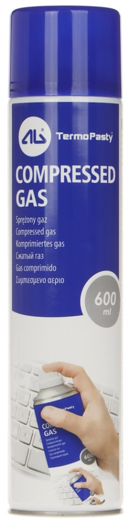 SPRĘŻONY GAZ COMPRESSED-GAS/600 SPRAY 600 ml AG TERMOPASTY