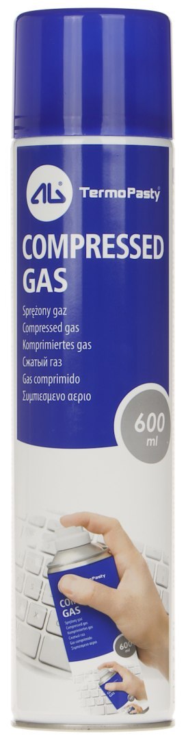 SPRĘŻONY GAZ COMPRESSED-GAS/600 SPRAY 600 ml AG TERMOPASTY
