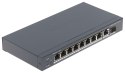SWITCH POE DS-3E0510P-E 8-PORTOWY + 1X UPLINK + 1X SFP Hikvision
