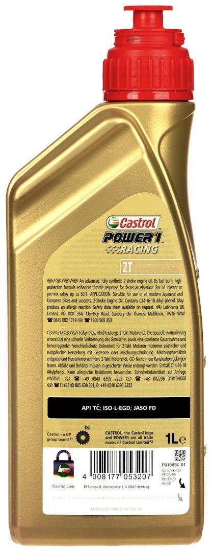 OLEJ SILNIKOWY OIL-2S-1L/CASTROL DO SILNIKÓW 2-SUWOWYCH