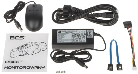 REJESTRATOR IP BCS-B-NVR0401-4P(2.0) 4 KANAŁY, 4 PoE BCS BASIC