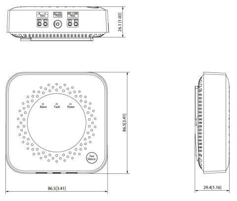 CZUJKA GAZU ZIEMNEGO (METANU) HY-GA40A WISUALARM