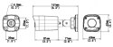 KAMERA IP IPC2122LB-SF28-A - 1080p 2.8 mm UNIVIEW