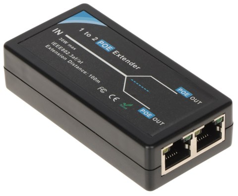SWITCH POE / EXTENDER PFT1320 2-PORTOWY + 1X UPLINK