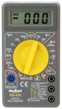 MIERNIK UNIWERSALNY RB-838 REBEL Tools