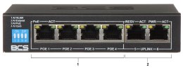 SWITCH POE BCS-B-SP0402 4-PORTOWY BCS BASIC