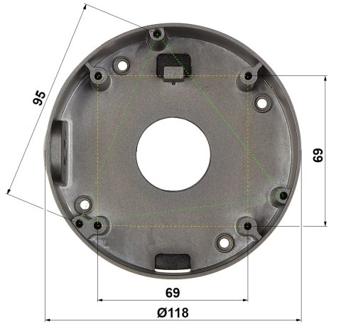 UCHWYT KAMERY BCS-B-DT/MT BCS BASIC