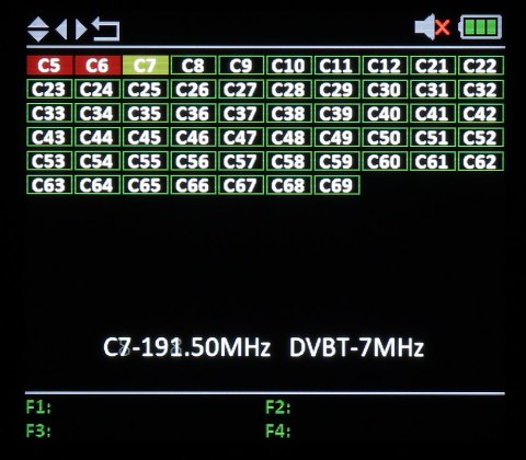 UNIWERSALNY MIERNIK TSC-1270 DVB-T/T2 DVB-S/S2 DVB-C/C2