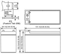 AKUMULATOR 12V 9AH-MWP