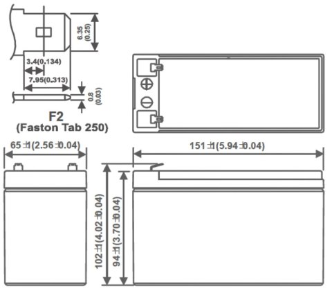 AKUMULATOR 12V 9AH-MWP