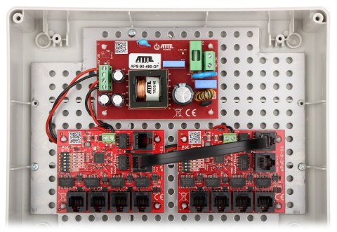 SWITCH POE IP-9-11-L2 9-PORTOWY + 1X UPLINK ATTE