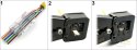 WTYK MODULARNY PRZELOTOWY RJ45T*P100 TYP EZ