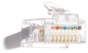WTYK MODULARNY PRZELOTOWY RJ45T*P100 TYP EZ