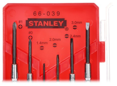 ZESTAW WKRĘTAKÓW PRECYZYJNYCH ST-1-66-039 STANLEY