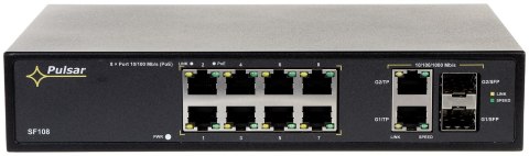 SWITCH POE SF-108 8-PORTOWY SFP PULSAR