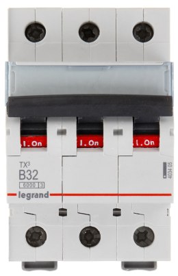 WYŁĄCZNIK NADPRĄDOWY LE-403405 TRÓJFAZOWY 32 A TYP B LEGRAND