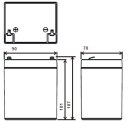 AKUMULATOR 12V/5AH-MWS