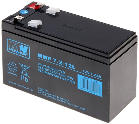 AKUMULATOR 12V 7.2AH-MWP
