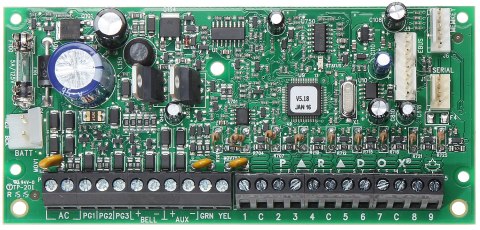 PŁYTA CENTRALI ALARMOWEJ SP65-E9R PARADOX
