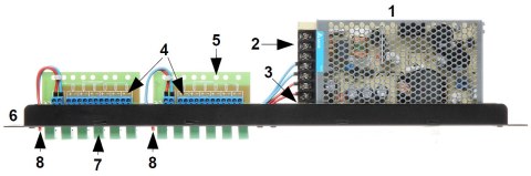 ZASILACZ RACK ZR12-150/LZ-12C 12 V DC 12.5 A