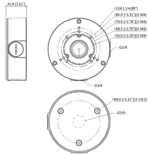 UCHWYT KAMERY BCS-AT135