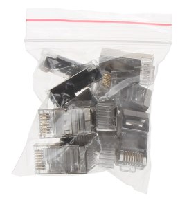 WTYK MODULARNY EKRANOWANY RJ45/6-EKRAN*P10