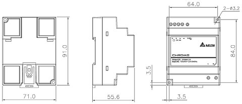 ZASILACZ IMPULSOWY DRC-24V60W-1AZ Delta Electronics