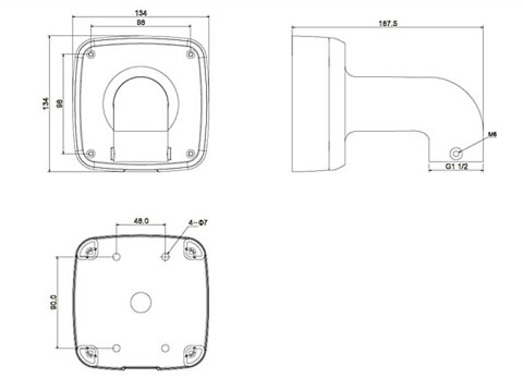 ADAPTER RURY PFB302S-V2 DAHUA